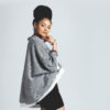 Gray Poncho (Left Image) - Image 2