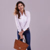 stylish-woman-golding-brown-bag