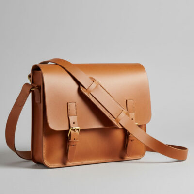 Brown Messenger Bag