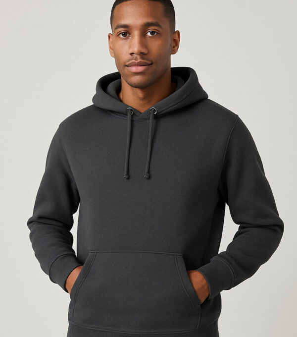 Men Grey Hoodie
