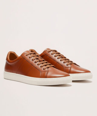Brown Leather Sneaker
