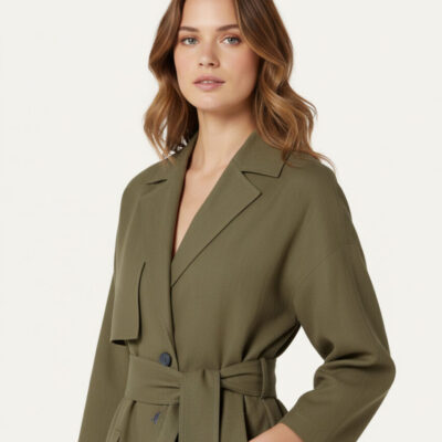 Mid-length Trench Coat