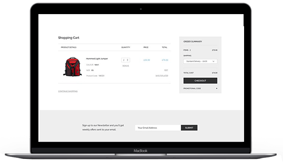 Product/Service Landing