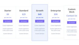 pricing-table-5-columns