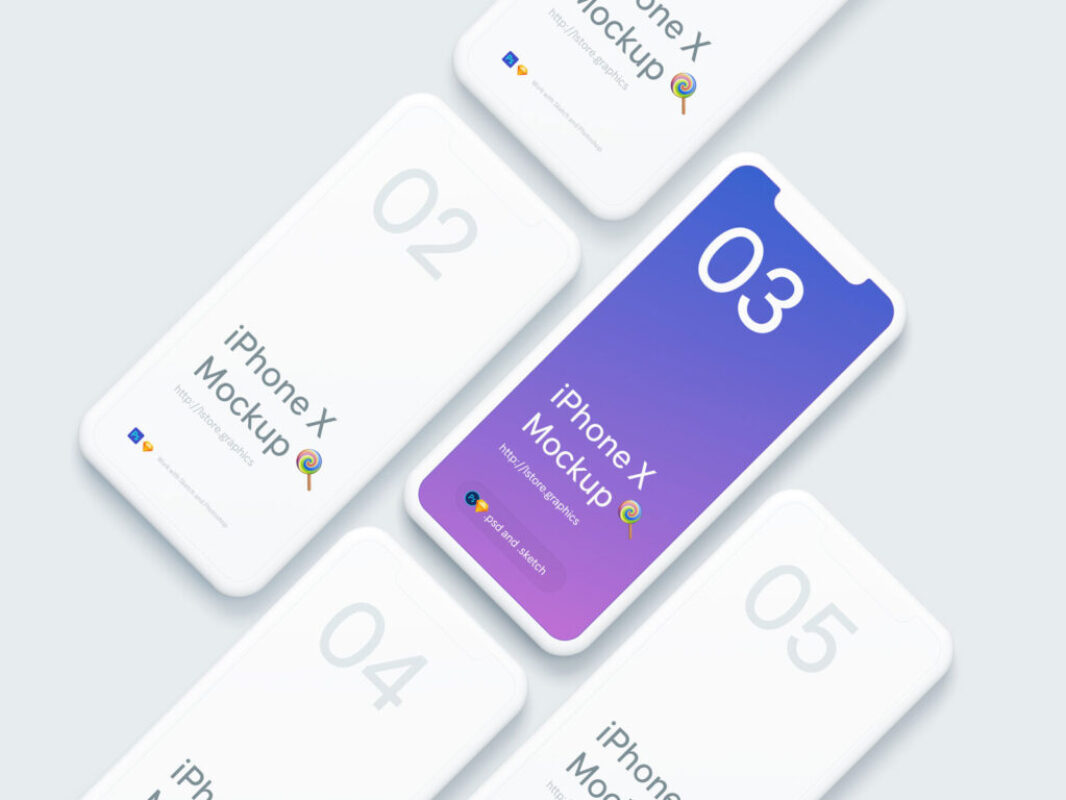 Iphone X Mock Up