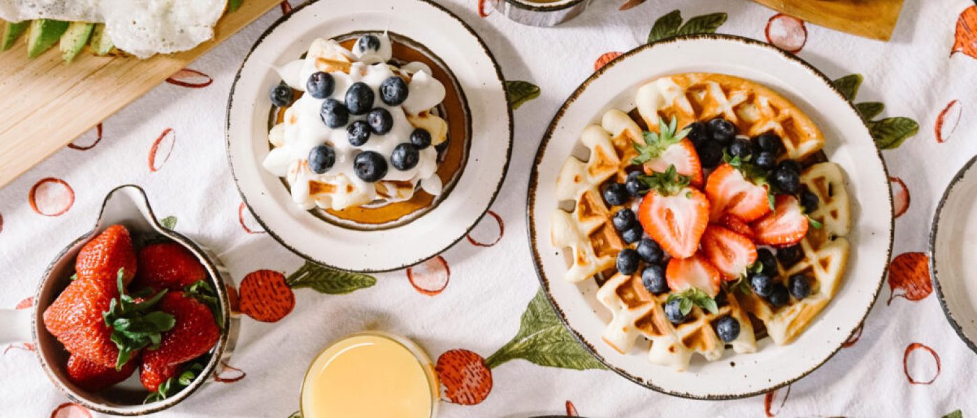 Delicious Field Berry Waffles