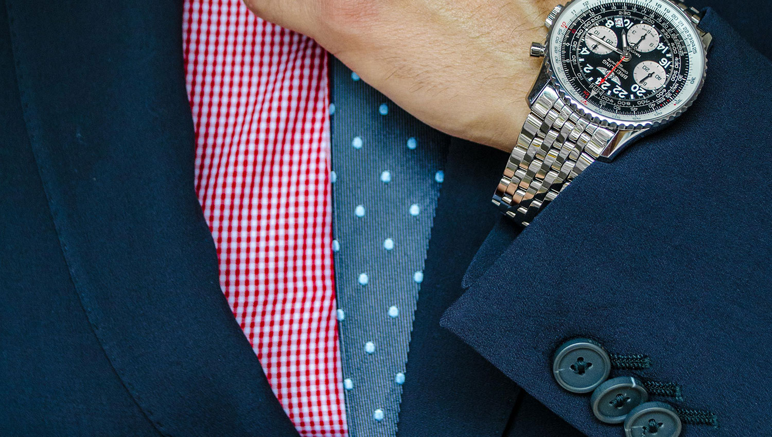 Dark Blue Office Suit