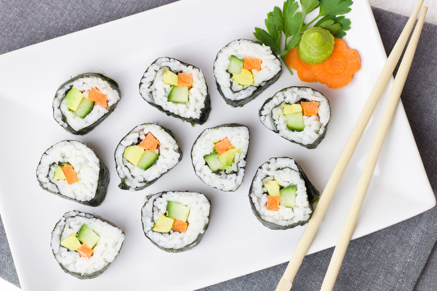 Vegetarian Lover’s Sushi