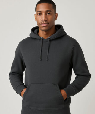 Men Grey Hoodie