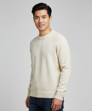 Rounded Neck Sweater