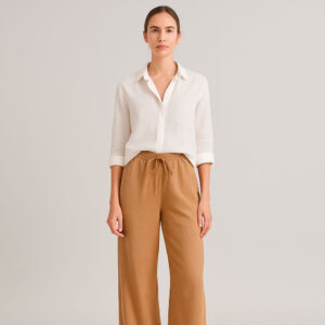 Cotton Mid-length Shirt