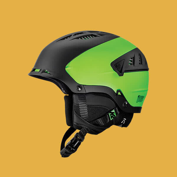 Carbone Ski Helmet - Green