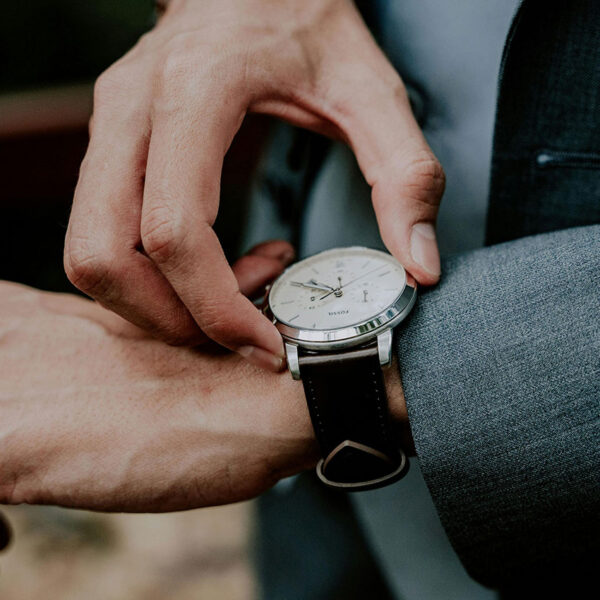 men7 Men's Dark Grey Suit