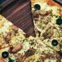 Classic Mushroom White Pizza 