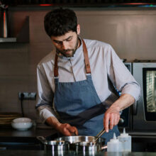Anton Pitti Head Chef After 8 years in Torino working under in a Michelin restaurant, she's Fab's right hand woman.