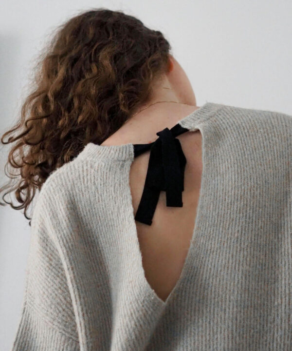 Loose Back Sweater