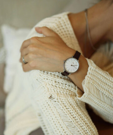 Simple White Watch